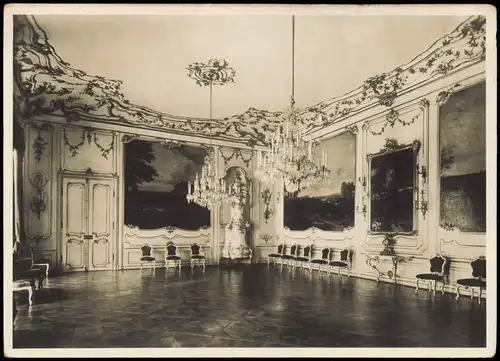 Hietzing-Wien Das Rosazimmer. La Chambre de Rosa. Schloß Schönbrunn 1932