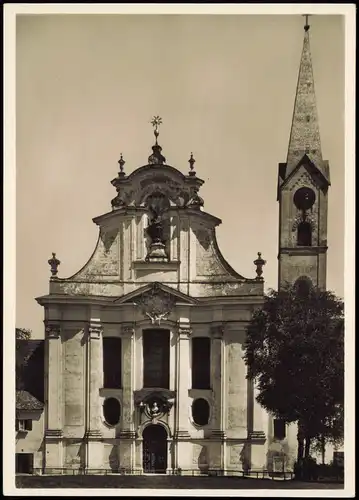 Ansichtskarte Dießen am Ammersee (Diessen) Kirche 1930