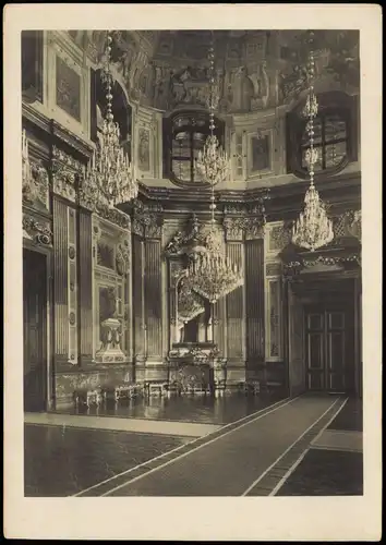 Wien GROSSER MARMORSAAL OBERES BELVEDERE, WIEN, GALERIE   1932