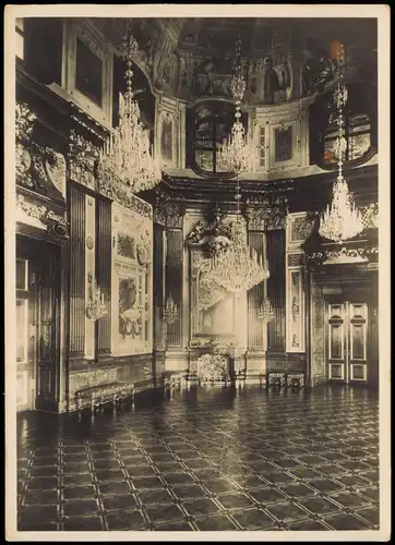 Ansichtskarte Wien BELVEDERE. KUPPELSAAL 1932