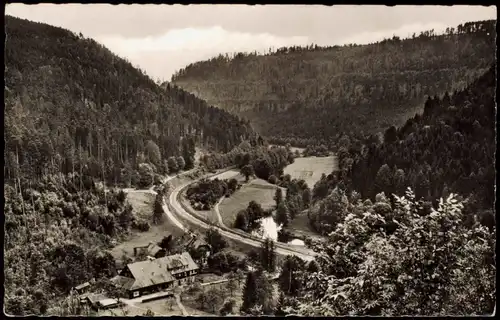 Ansichtskarte Bad Liebenzell Blick ins Nagoldtal MONBACHTAL 1957