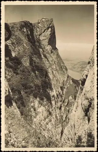 Foto Mondsee Blick vom Felsen auf den See 1938 Privatfoto