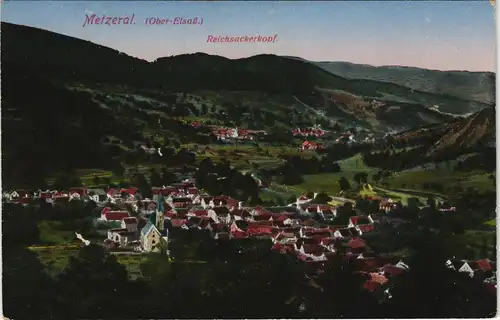 CPA Metzeral Totale 1913