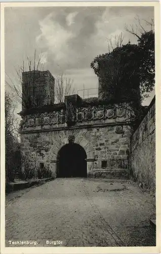Ansichtskarte Tecklenburg Burgtor# 1938