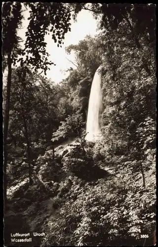Ansichtskarte Bad Urach Uracher Wasserfall (Waterfall) 1960
