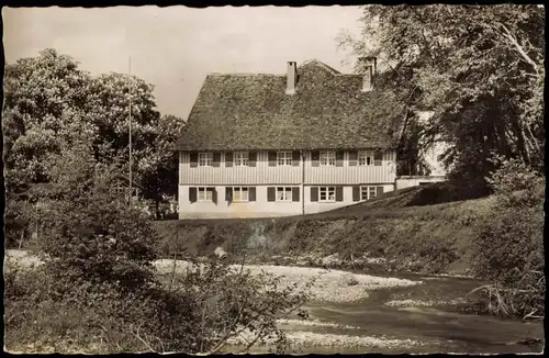 Friesenhofen Umland-Ansicht Partie am Schullandheim Hitzelinde 1956