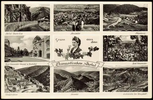 Bad Neuenahr-Ahrweiler Umland-Ansichten MB Romantisches Ahr-Tal, div. Orte 1960