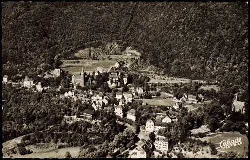 Ansichtskarte Bad Bertrich Luftaufnahme Luftbild 1955