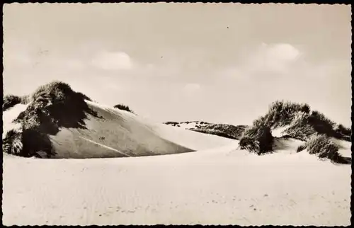 Ansichtskarte Sylt Insel Sylt Strand Düne Wanderdüne 1955
