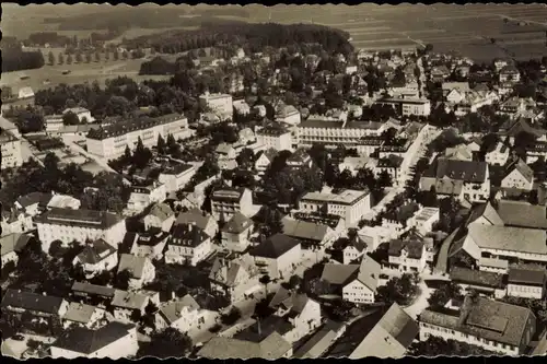 Ansichtskarte Bad Wörishofen Luftbild, Heilbad vom Flugzeug aus 1962
