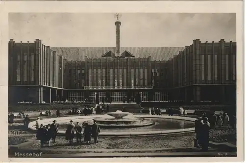 Ansichtskarte Deutz-Köln Düx Postkarte der Pressa Kölner - Messe 1928