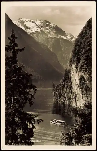 Ansichtskarte Schönau am Königssee Malerwinkel am Königssee 1955