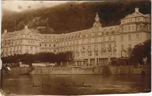 Ansichtskarte Bad Ems Kurhaus 1914 Privatfoto   gel. Feldpost Niederlahnstein