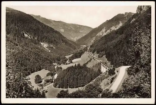 Hirschsprung-Breitnau Höllental Schwarzwald Ravenna-Schlucht 1953