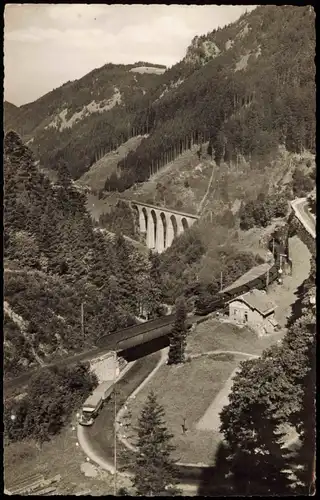 Hirschsprung-Breitnau Höllental Schwarzwald Ravenna-Brücke 1956