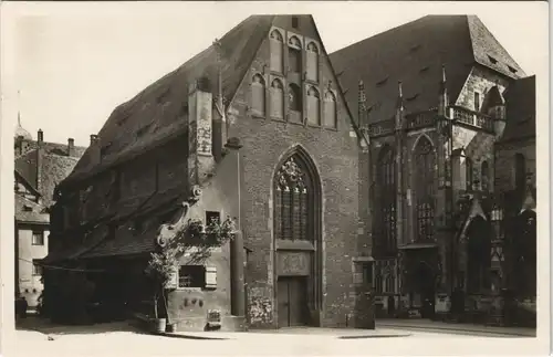 Ansichtskarte Nürnberg Bratwurstglöcklein, Fotokarte 1925