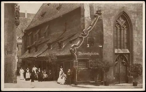 Nürnberg Bratwurstglöcklein / St. Moritz Kapelle, Belegschaft 1927