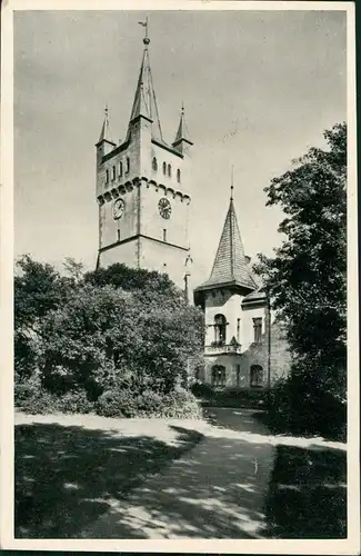 Postcard Hohenmauth Vysoké Mýto Pražská brána/Prager Tor 1960