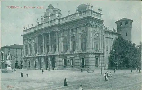 Cartoline Turin Torino Palazzo Reale 1920