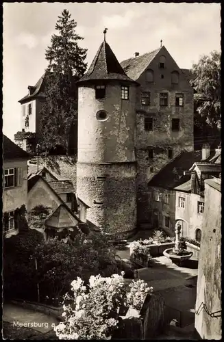 Ansichtskarte Meersburg Ortsansicht 1963