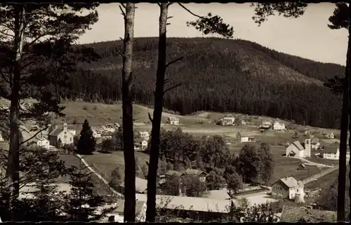 Ansichtskarte Enzklösterle Panorama-Ansicht; Schwarzwald Region 1960