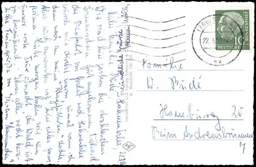 Hahnenklee-Bockswiese-Goslar Gruss aus Hahnenklee Oberharz Mehrbildkarte 1959