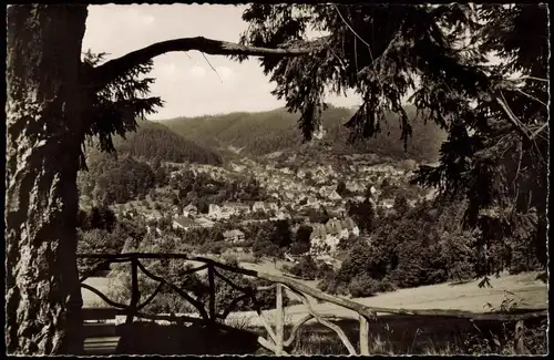 Ansichtskarte Bad Liebenzell Panorama-Ansicht Blick vom Kaffeehof 1960