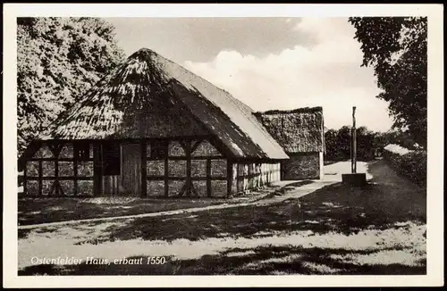 Ansichtskarte Ostenfeld (Husum) Ostenfelder Haus, erbaut 1550 1950