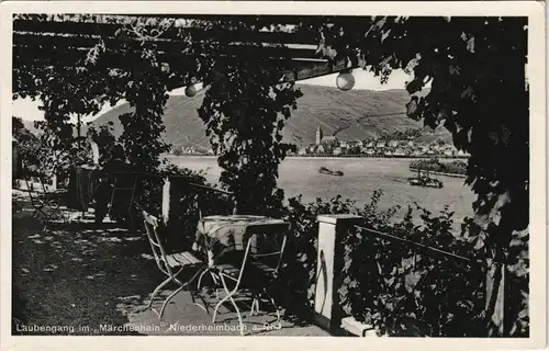 Ansichtskarte Niederheimbach Restaurant 1934