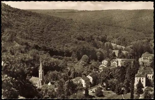 Ansichtskarte Schlangenbad Blick vom Wilhelmsfelsen 1965