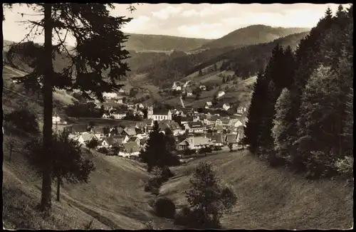 Ansichtskarte Schenkenzell Panorama-Ansicht; Ort im Schwarzwald 1965