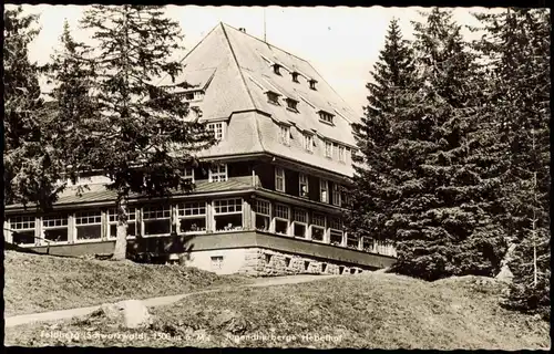 Feldberg (Schwarzwald) Jugendherberge Hebelhof Feldberg Schwarzwald 1960