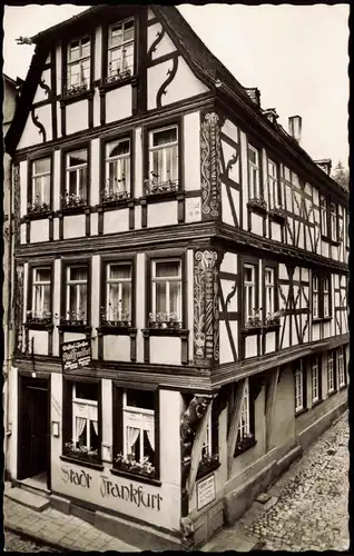 Bad Schwalbach Langenschwalbach Gasthof u. Pension ,,Stadt Frankfurt" 1960