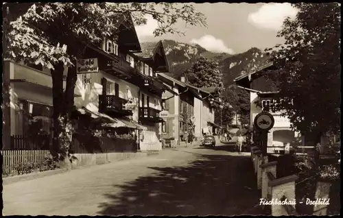Ansichtskarte Fischbachau Bayerische Alpen Dorfbild 1959