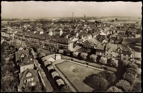 Ansichtskarte Kehl (Rhein) Panorama-Ansicht Stadt Blick 1955