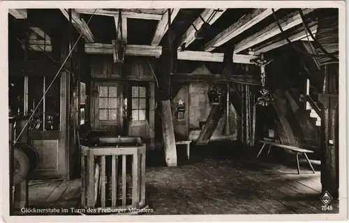 Freiburg im Breisgau Glöcknerstube im Turm des Freiburger Münsters 1931