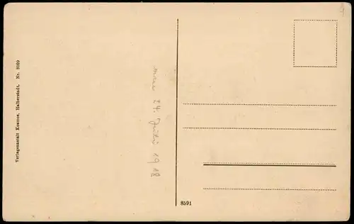 Ansichtskarte Greene-Kreiensen Burg Greene, Fachwerkhäuser 1922