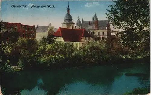 Ansichtskarte Osnabrück Partie am Dom 1932