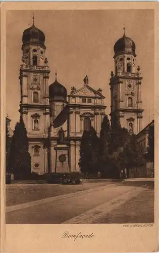 Ansichtskarte München Dom Facace 1920