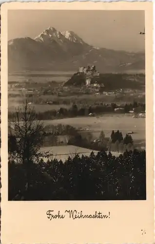 Ansichtskarte Salzburg Festung Hohensalzburg Fernansicht 1934