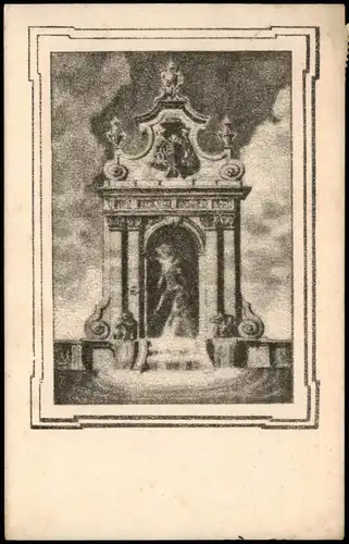 Bildprobe aus ,,DER PUPPENSPIELER Roman von H. W. Geißler Künstlerkarte 1922