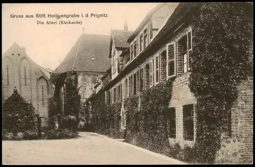 Heiligengrabe Gruss aus Stift Heiligengrabe i. d Prignitz, Abtei Rückseite 1908