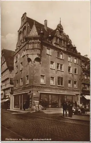 Ansichtskarte Heilbronn Käthchenhaus (Das Käthchen von Heilbronn) 1920