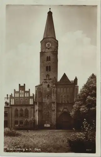Ansichtskarte Brandenburg an der Havel Dom St. Peter und Paul 1920