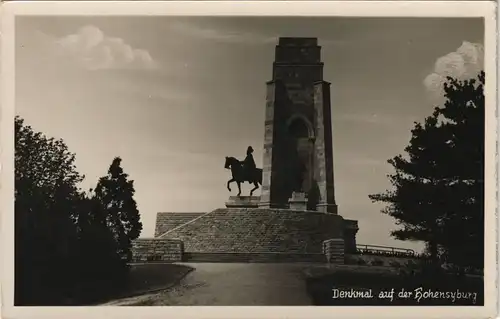 Syburg-Dortmund Denkmal auf der Hohensyburg Hohensyburgdenkmal 1930
