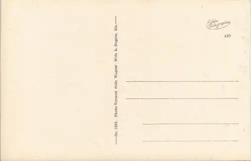 Ansichtskarte Braubach Rhein Partie mit Beleuchtung der Marksburg 1930