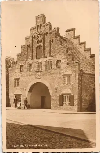 Foto Flensburg Partie am Nordertor 1925 Privatfoto