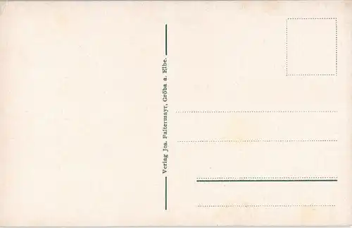 Ansichtskarte Gröba-Riesa mit Hafen 1914