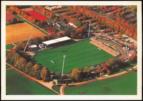 Ansichtskarte Reutlingen Stadion an der Kreuzeiche vom Flugzeug aus 2000