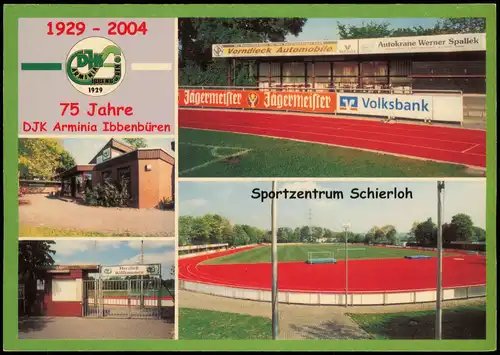 Ibbenbüren Fussball-Stadion Sportzentrum Schierloh Mehrbildkarte 2004